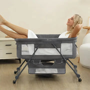 3-in-1 Baby Bassinet with Rocking Mode