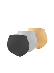 3 Pcs Breathable High-Waisted Seamless Maternity Underwear