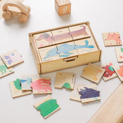 48-Piece Wooden 3D Puzzle