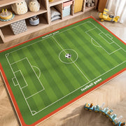 Cartoon Car Traffic Kids Play Mat Crystal Velvet Children's Area Rug Baby Crawling Carpet for Playroom Bedroom Living Room