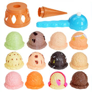 Spielzeug-Eiscreme-Stapel - Rollenspielset für Kinder