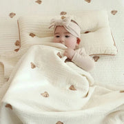 Neugeborenen-Baby-Bärendecke: Baumwollbettwäsche
