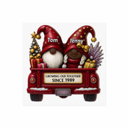 Personalized Gnome Couple Sticker Decal