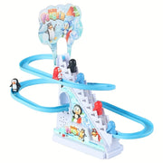 Kletterspaß auf der Treppe – Frühes Lernspielzeug von 1LoveBaby: Stell dir vor, wie kleine Abenteurer Schritt für Schritt die Welt entdecken! Lass dein Kind spielerisch wachsen – probier es jetzt aus und begleite die ersten großen Schritte!