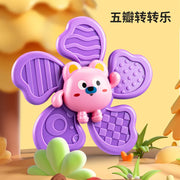Baby Suction Cup Spinner Toy – Animal Fidget Bath & Travel Toy