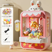 Kids Electronic Claw Machine Arcade Toy – Adjustable Mini Prize Catcher