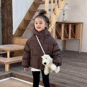 Kids Hooded Winter Jacket – Cotton-Padded Warmth & Everyday Layering