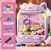 DIY Kids Mini Claw Machine Toy – Automatic Music Crane Game