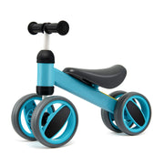 Baby-Gleichgewichtsrad mit 4 Rädern, erstes Fahrrad für Kleinkinder, Lauflernhilfe – 135° Sicherheitslenkung, geräuschlose Räder, ideal für 1-2 Jahre alte Kinder