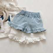 Mädchen Shorts: Rüschenhose für Babys