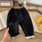 Warme Winterhose für Kinder – Cordhose mit Fleecefutter (1–6 Jahre)