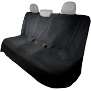 Elite Sport Back Seat Cover – Waterproof Non-Slip Bench Seat Protector for Kids & Pets | Black