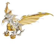 3D Metallpuzzle | Glorystrom Drache | Lernspielzeug