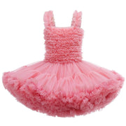 Summer Mesh Ruffle Princess Tutu Dress