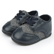 Aztec Classic Design Baby Boy First Walker Leather Shoes