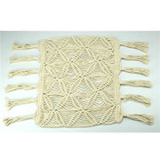 Manta de Fondo Bohemia | Manta Tejida a Mano para Bebé