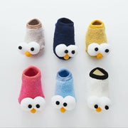Socken mit großen Augen, süßes Boot für Kleinkinder