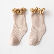 Karierte Socken für Mädchen