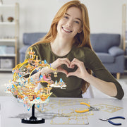 3D Metallpuzzle | Die Mondrose | Lernspielzeug