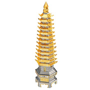 3D-Metallpuzzle | Wenchang-Turm | Lernspielzeug