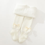 Strumpfhosen Süße Bowknot Baumwollstrumpfhosen für Mädchen