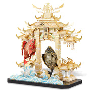 3D Metallpuzzle | Dragon Gate Karpfen | Lernspielzeug