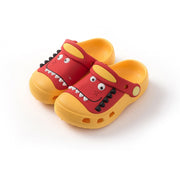 Sandalias de dinosaurio