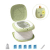 Portable Folding Emergency Potty for Toddlers - Travel Toilet Seat, Anti-Tip, Splash-Proof, Quick Open