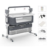Automatic Baby Bassinet Bedside Sleeper with Remote & Wheels for Newborns