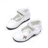 Süße Schuhe mit Schleife und Strass-Blumen (3–11 Jahre)