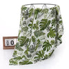 Multi-Function Soft Breathable Bamboo Cotton Muslin Swaddle Blanket