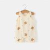 New Baby Vest Jumpsuit Summer Thin Newborn 