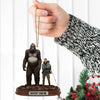 Personalized Bigfoot Saw Me Acrylic Ornament 