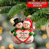 Personalized Couple Acrylic Ornament