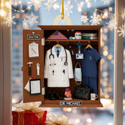 Personalized Doctor Room Wooden Ornament 