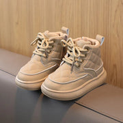 Plaid Fashion Kinder Schneestiefel