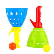 Double Catch Katapult-Ballspiel – Spielzeug zur Familieninteraktion