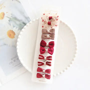 10-teiliges Haarschleifen-Set für Baby-Mädchen – Haarspangen und Accessoires aus weichem Stoff für Kleinkinder und Kinder