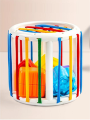 Educational Fun: Baby Shape Sorter Cube Toy