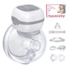Dual Wearable Electric Breast Pump (2 Pack) - Hands-Free, 12 Levels, 3 Modes, BPA-Free, 1200mAh Battery