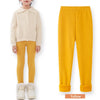 Girls Fleece-Lined Winter Leggings – Warm Stretch Tights