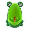 Kids Urinal Frog Shaped Cartoon Design, Wall-Mounted Boys Toilet Potty Training Urinal with Removable Bowl for Easy Cleaning