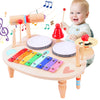 Wooden Kids Drum & Music Kit 