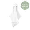 Baby Hooded Bath Towel – 100% Cotton, Ultra-Soft & Absorbent with Centered Hood | Infant & Toddler