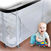 Stair Railing Safety Net für Babys, Hunde und Spielzeug