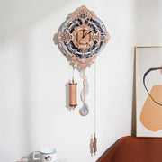 3D-Holzpuzzle | Wanduhr mit mechanischem Getriebe | Geschenk für Ihre Kinder