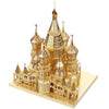 3D-Metallpuzzle | Basilius-Kathedrale | Lernspielzeug