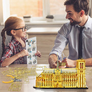 3D-Metallpuzzle | Notre Dame de Paris, große Größe | Lernspielzeug