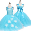 Snow Queen Cosplay Princess Party Tutu Dress Set