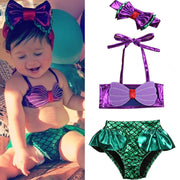 Baby Girls Mermaid Bikini Set